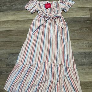 Isabel Maternity Off The Shoulder Dress